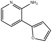 3-(2-furanyl)-2-Pyridinamine 结构式
