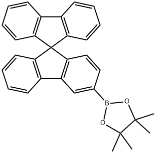 3-硼酸频那醇酯螺二芴 结构式