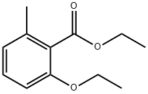 2-乙氧基-6-甲基苯甲酸乙酯 结构式