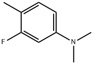 (3-Fluoro-4-methyl-phenyl)-dimethyl-amine 结构式