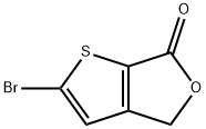 2-溴噻吩[2,3-C]呋喃-6(4H)-酮 结构式