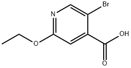 5-溴-2-乙氧基异烟酸 结构式