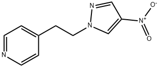 4-[2-(4-nitro-1H-pyrazol-1-yl)ethyl]pyridine 结构式