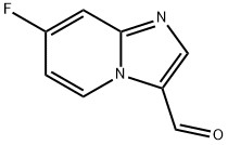 7-氟咪唑并[1,2-A]吡啶-3-甲醛 结构式