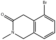 3(2H)-Isoquinolinone, 5-bromo-1,4-dihydro-2-methyl- 结构式