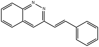 (E)-3-苯乙烯基肉啉 结构式