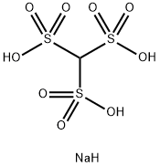 甲烷三磺酸三钠 结构式
