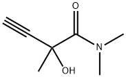 2-hydroxy-N,N,2-trimethyl-3-Butynamide 结构式