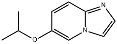 6-Isopropoxyimidazo[1,2-a]pyridine 结构式