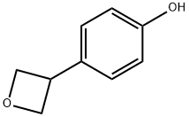 4-(3-OXETANYL)PHENOL 结构式