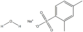 2,4-二甲基苯磺酸钠一水合物 结构式