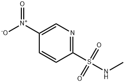 N-methyl-5-nitropyridine-2-sulfonamide 结构式