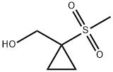 1-(methylsulfonyl)cyclopropanemethanol 结构式