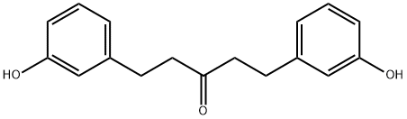 1,5-二(3-羟基苯基)-3-戊酮 结构式