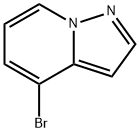 4-溴-吡唑并[1,5-A]吡啶 结构式