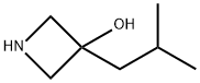 3-异丁基氮杂环丁烷-3-醇 结构式