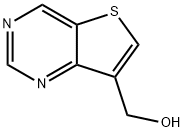 thieno[3,2-d]pyrimidin-7-ylmethanol 结构式