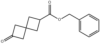 benzyl 6-oxospiro[3.3]heptane-2-carboxylate 结构式