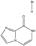 咪唑并[1,2-A]吡嗪-8-(7H)-酮氢溴酸盐 结构式