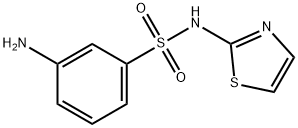 3-amino-N-2-thiazolylBenzenesulfonamide 结构式