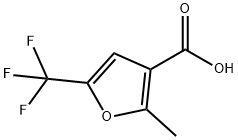 5-(trifluoromethyl)-2-methylfuran-3-carboxylic acid 结构式