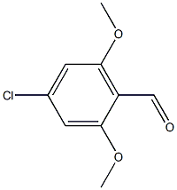 4-氯-2,6-二甲氧基苯甲醛 结构式