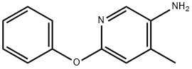 4-甲基-6-苯氧基吡啶-3-胺 结构式