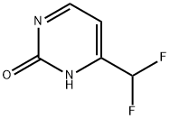 4-(二氟甲基)嘧啶-2(1H)-酮 结构式