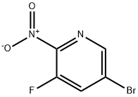 5-溴-3-氟-2-硝基吡啶 结构式