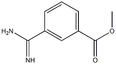 3-(Aminoiminomethyl)benzoic acid methyl ester 结构式