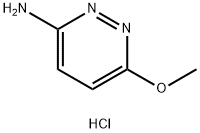 3-氨基-6-甲氧基哒嗪(盐酸盐) 结构式
