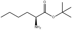 (S)-2-氨基己酸叔丁酯 结构式