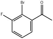 1-(2-溴-3-氟苯基)乙酮 结构式