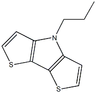 4-丙基-4H-二噻吩并[3,2-B:2,3'-D]吡咯 结构式