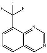 8-(Trifluoromethyl)quinazoline 结构式