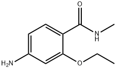 4-氨基-2-乙氧基-N-甲基苯甲酰胺 结构式