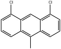 1,8-DICHLORO-10-METHYL-ANTHRACENE 结构式