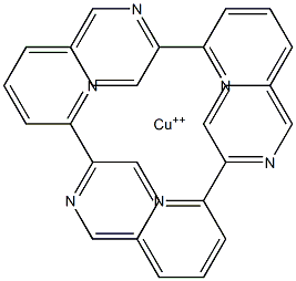 2,2'-二联吡啶铜配合物(III) 结构式