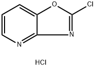 2-氯噁唑并[4,5-B]吡啶盐酸盐 结构式
