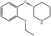 (R)-3-(2-ethoxyphenoxy)piperidine 结构式