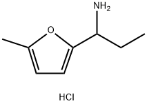 1-(5-Methylfuran-2-yl)propan-1-amine hydrochloride 结构式