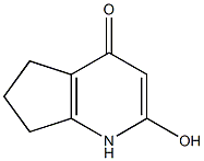 2-Hydroxy-6,7-dihydro-1H-cyclopenta[b]pyridin-4(5H)-one 结构式