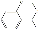 1-chloro-2-(dimethoxymethyl)benzene 结构式