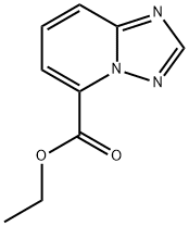 [1,2,4]三唑并[1,5-A]吡啶-5-甲酸乙酯 结构式