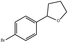 2-(4-溴苯基)四氢呋喃 结构式