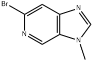 6-溴-3-甲基-3H-咪唑并[4,5-C]吡啶 结构式