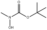 tert-butyl hydroxy(methyl)carbamate 结构式