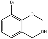 3-溴-2-甲氧基苯甲醇 结构式