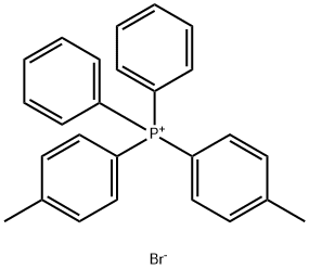 Diphenyldi-p-tolylphosphonium chloride 结构式