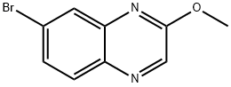 7-bromo-2-methoxyquinoxaline 结构式